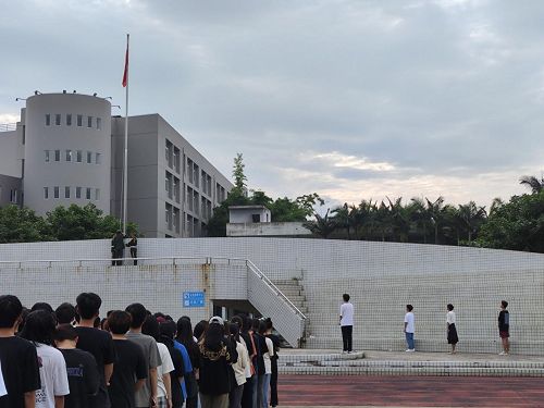 科技与工程学院第四次升旗仪式
