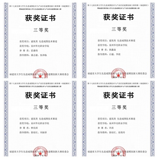 工程造价学子荣获2024年省级大学生学科竞赛佳绩