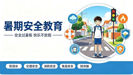 主题班会|安全过暑假，快乐不放假