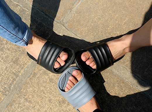 社会服务——我院为泉州宝峰集团的“宝人石墨烯抗菌拖鞋”做舒适度功能体验