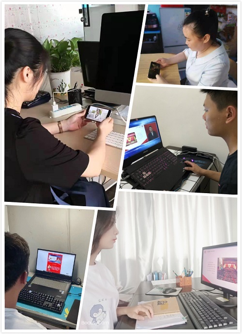 我院组织师生共同观看“全国大学生同上‘四史’思政大课”（三）
