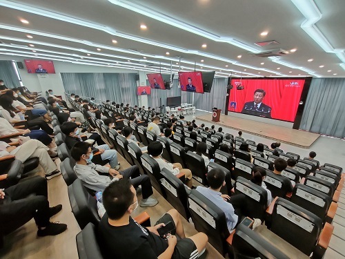 我院组织党员师生收听收看党的二十大开幕盛况